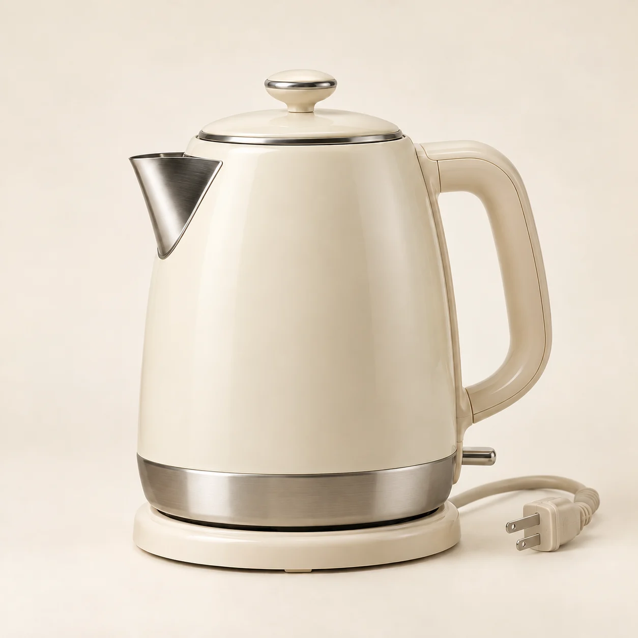 Morning Pour Electric Kettle in Cream