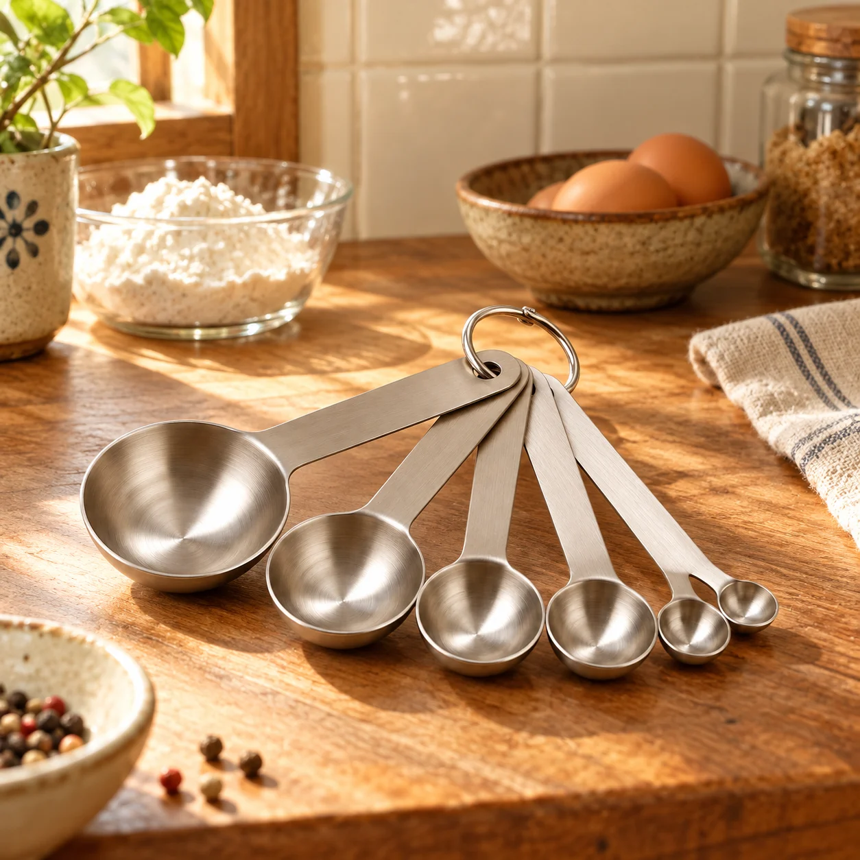 Everyday Measuring Set in a home kitchen setting